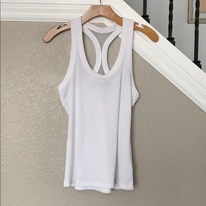 Athleta sheer racer back tank